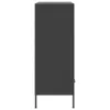 vidaXL Highboard černá 68x39x101,5 cm ocel Náhled obrázku produktu 7
