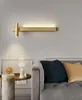 Barra - Elegante lampada da parete moderna in oro 30 cm - Anteprima dell’immagine prodotto 4