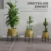 Outsunny 3er-Set Pflanzenständer Blumenständer mit Produktbild-Vorschau 5