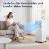 Mobiles Klimagerät 9000 BTU mit Abluftschlauch, 4-in-1 Produktbild-Vorschau 10