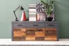 trendteam Salle de séjour Sideboard Indy Graphite Gris Voir les images du produit 4