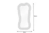 Design Wandspiegel ALICE II 100cm greige Produktbild-Vorschau 12
