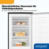 Exquisit Gefrierschrank GS81-040B inoxlook-az | 87 l Produktbild-Vorschau 4