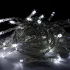Lichterkette kaltweiß 50 LEDs transparent Batteriebetrieben Innen + Außen Produktbild-Vorschau