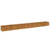 vidaXL Hochbeet 482x50x36 cm Cortenstahl Voir les images du produit 1