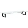 vidaXL Monitorständer Schwarz 60x20x8 cm Hartglas und Produktbild-Vorschau 1