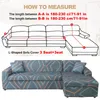 Sofa Überzug Couch Überzug 2er Set für Ecksofa L-Form Produktbild-Vorschau 6