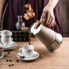 Espressokocher 9 Tassen Induktion Edelstahl Kaffeebereiter Produktbild-Vorschau 2