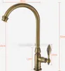 Messing Hoch Bogen Spültischarmatur Küche Wasserhahn Produktbild-Vorschau 3