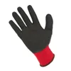 Polyester-Latex-Handschuhe Gnylex (Rtela) Rot-Schwarz Produktbild-Vorschau 7