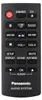 A black remote control for a Panasonic audio system. Náhľad obrázku produktu