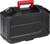 A black tool case with a red handle, featuring the brand name 'PARKSIDE' embossed on the front. Produktbild-Vorschau
