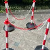 Palo di delimitazione rosso e bianco per parcheggi, 85 cm Anteprima dell’immagine prodotto 10