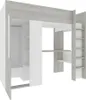 Zwischengeschossbett 90 x 200 cm mit Kleiderschrank und Produktbild-Vorschau 5