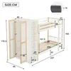 Flieks Lit superposé 90x200cm avec armoire et bibliothèque, Voir les images du produit 4
