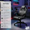 Chaise gamer MIKE - noir Voir les images du produit 2