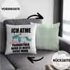 Trendation - Lustige Deko-Kissen mit Füllung 40x40 mit Produktbild-Vorschau 2