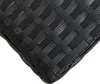 vidaXL Gartenbank 120 cm Schwarz Poly Rattan und Massivholz Produktbild-Vorschau 4
