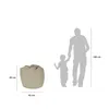 Lumaland Luxury XL PLUS Sitzsack stylischer Beanbag - 220L Produktbild-Vorschau 7