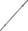 A straight barbell on a white background. Náhled obrázku produktu