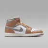Nike Jordan 1 Mid "Rattan White College Grey" Grau, Größe: Produktbild-Vorschau 3