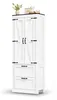MODFU, mobiletto buffet alto, 60 x 30 x 168 cm, armadio Anteprima dell’immagine prodotto 9