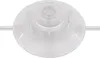 A close-up of a clear plastic inline switch for a lamp cord. Voir les images du produit