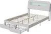 UnboxG Polsterbett 140x200cm mit Schublade, Stauraumbett Produktbild-Vorschau 10