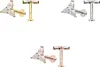 Ohrpiercing, Nasenpiercing 14 Karat Gold Labret mit Produktbild-Vorschau 2