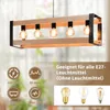 ZMG Pendelleuchte Holz vintage 5 Flammig Esstisch Produktbild-Vorschau 2