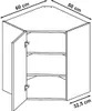 L-Form Küchenzeile KVANTUM Arbeitsplatte 230x270cm Fronten Produktbild-Vorschau 9