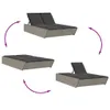 VidaXL 368181, Lounge, Gepolsterter Sitz, Polyrattan, Produktbild-Vorschau 6