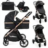 BEBELISSIMO - Poussette combinée trio 3 en 1 - siège auto Voir les images du produit 1