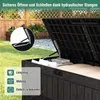 KOMFOTTEU 380 L wetterfeste Auflagenbox, abschließbare Produktbild-Vorschau 5