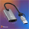 REAGLE Videoaufnahmekarte HDMI zu USB-A/C 3.2 Adapter 4K Produktbild-Vorschau 8