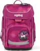 A pink ergobag backpack with a unicorn design. Produktbild-Vorschau