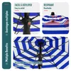 VOUNOT® Sonnenschirm Strandschirm 200cm mit Tragetasche und Produktbild-Vorschau 7