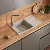 Spülbecken Bergström Kyoto Beige 78 x 50 cm, Model 57796 Produktbild-Vorschau 7