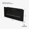 Klarstein Elektrický krb, elektrické ohrievače do obývačky Náhľad obrázku produktu 7