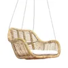Hängesessel aus Rattan mit Kissen, Korbsessel, Produktbild-Vorschau 4