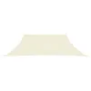 vidaXL Tenda da sole 160 g/m² Crema 3/4x3 m HDPE Anteprima dell’immagine prodotto 10