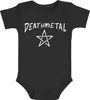 Baby Body lustig Aufschrift Deathmetal Pentagramm Geschenk Produktbild-Vorschau 1