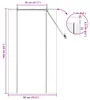 Roleta bambusowa vidaXL, brązowa, 90 x 160 cm, bambus Podgląd zdjęcia produktu 8