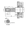 Motore a benzina Loncin G420FD (Honda GX420) 16 CV, Albero Anteprima dell’immagine prodotto 14