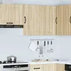vidaXL Armoire de cuisine suspendue Lucca Chêne Sonoma Voir les images du produit 4