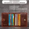 Schachtel Mini Geldbörse Portmonee Brieftasche Herren Klein Produktbild-Vorschau 2