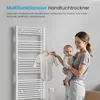 Heilmetz Radiátor elektrický 140x60cm Bílé rovné kulaté Náhled obrázku produktu 2