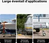 Podpěrný klín pro kola Wiltec kulatý 236 mm do 900 kg, HDPE Náhled obrázku produktu 4