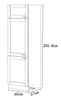 Meuble de cuisine | Dimensions env. H. 207 x W. 60 x D. 57 Voir les images du produit 5