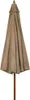 A closed umbrella with a wooden pole against a white background. Náhľad obrázku produktu